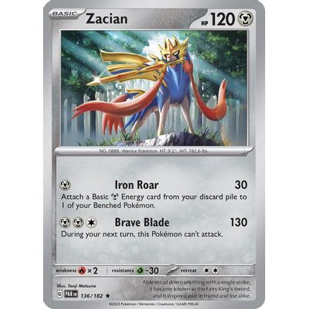 Zacian 136 - SV04 Paradox Rift Reverse Holofoil