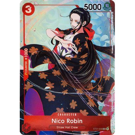 Nico Robin (Gift Collection 2023) (ST01-008) - One Piece Promotion Cards Foil