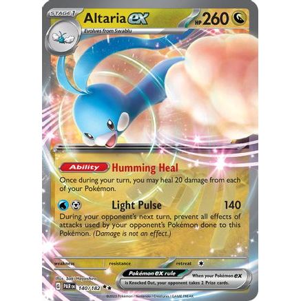 Altaria ex 140 - SV04 Paradox Rift Holofoil