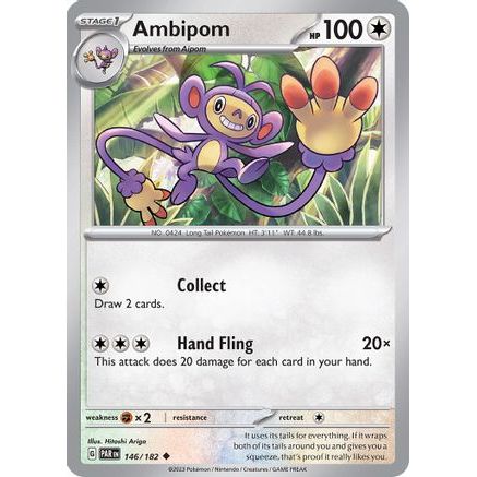 Ambipom 146 - SV04 Paradox Rift Reverse Holofoil