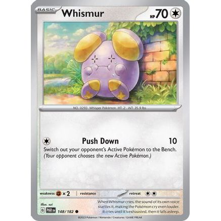 Whismur 148 - SV04 Paradox Rift Reverse Holofoil