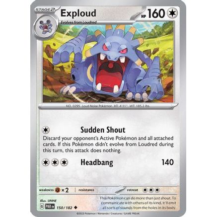 Exploud 150 - SV04 Paradox Rift Reverse Holofoil