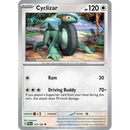 Cyclizar - 157/182 157 - SV04 Paradox Rift Reverse Holofoil
