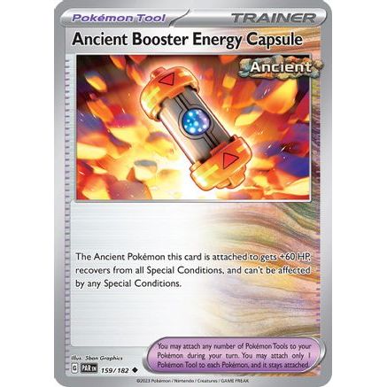 Ancient Booster Energy Capsule 159 - SV04 Paradox Rift Reverse Holofoil