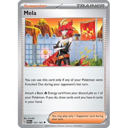 Mela 167 - SV04 Paradox Rift Reverse Holofoil