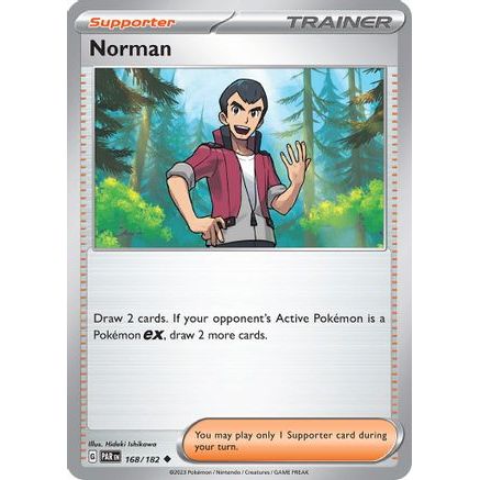 Norman 168 - SV04 Paradox Rift Reverse Holofoil