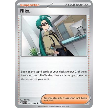 Rika 172 - SV04 Paradox Rift Reverse Holofoil