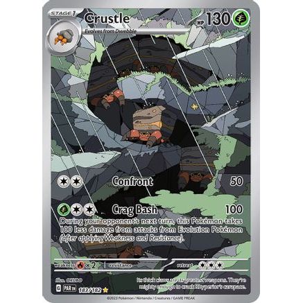 Crustle - 183/182 183 - SV04 Paradox Rift Holofoil
