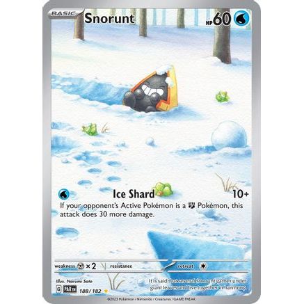 Snorunt - 188/182 188 - SV04 Paradox Rift Holofoil