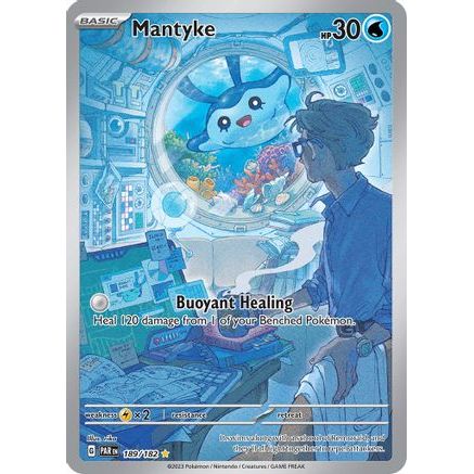 Mantyke - 189/182 189 - SV04 Paradox Rift Holofoil
