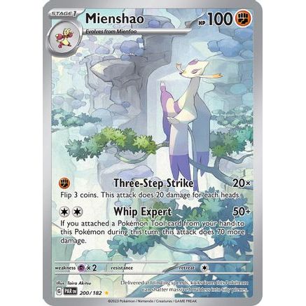 Mienshao - 200/182 200 - SV04 Paradox Rift Holofoil