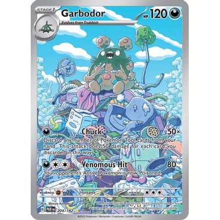 Garbodor - 204/182 204 - SV04 Paradox Rift Holofoil