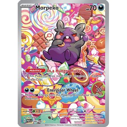 Morpeko - 206/182 206 - SV04 Paradox Rift Holofoil