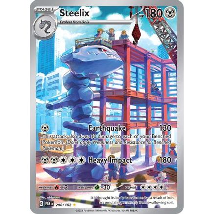 Steelix - 208/182 208 - SV04 Paradox Rift Holofoil