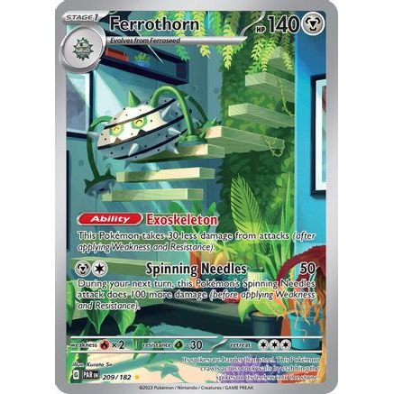 Ferrothorn - 209/182 209 - SV04 Paradox Rift Holofoil