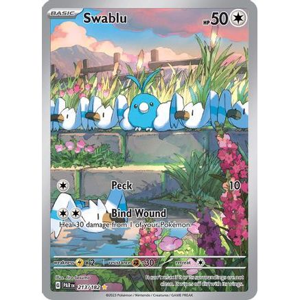 Swablu - 213/182 213 - SV04 Paradox Rift Holofoil