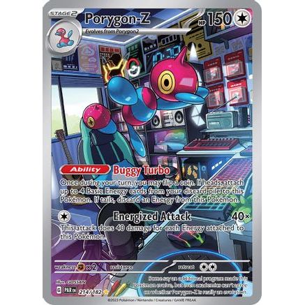 Porygon-Z - 214/182 214 - SV04 Paradox Rift Holofoil