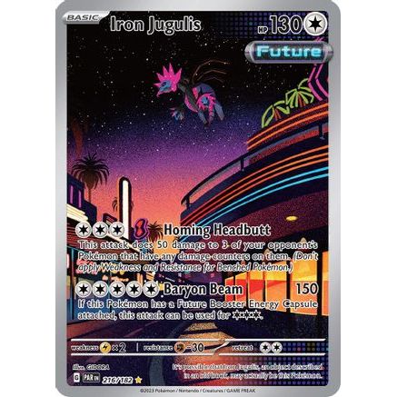 Iron Jugulis - 216/182 216 - SV04 Paradox Rift Holofoil