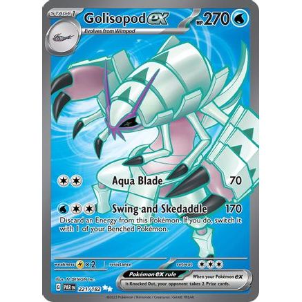Golisopod ex - 221/182 221 - SV04 Paradox Rift Holofoil