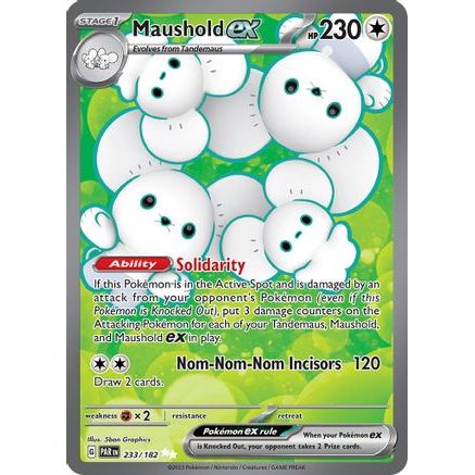 Maushold ex - 233/182 233 - SV04 Paradox Rift Holofoil