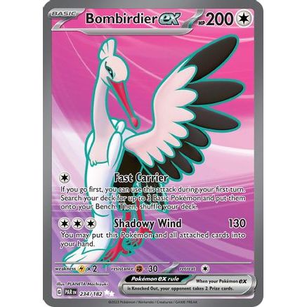 Bombirdier ex - 234/182 234 - SV04 Paradox Rift Holofoil