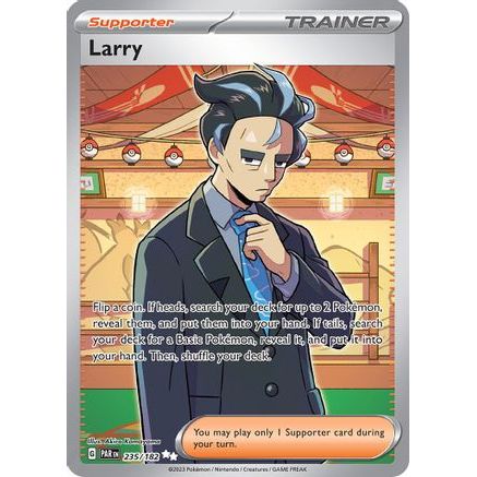 Larry - 235/182 235 - SV04 Paradox Rift Holofoil