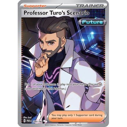 Professor Turo's Scenario - 240/182 240 - SV04 Paradox Rift Holofoil