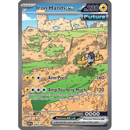 Iron Hands ex - 248/182 248 - SV04 Paradox Rift Holofoil
