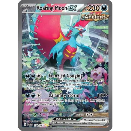 Roaring Moon ex - 251/182 251 - SV04 Paradox Rift Holofoil