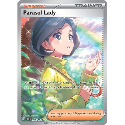 Parasol Lady - 255/182 255 - SV04 Paradox Rift Holofoil