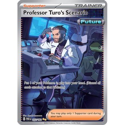 Professor Turo's Scenario - 257/182 257 - SV04 Paradox Rift Holofoil