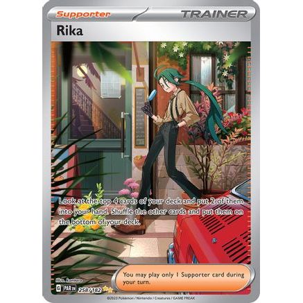 Rika - 258/182 258 - SV04 Paradox Rift Holofoil