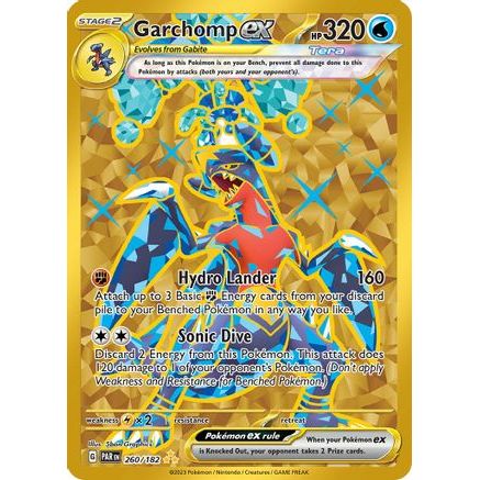 Garchomp ex - 260/182 260 - SV04 Paradox Rift Holofoil