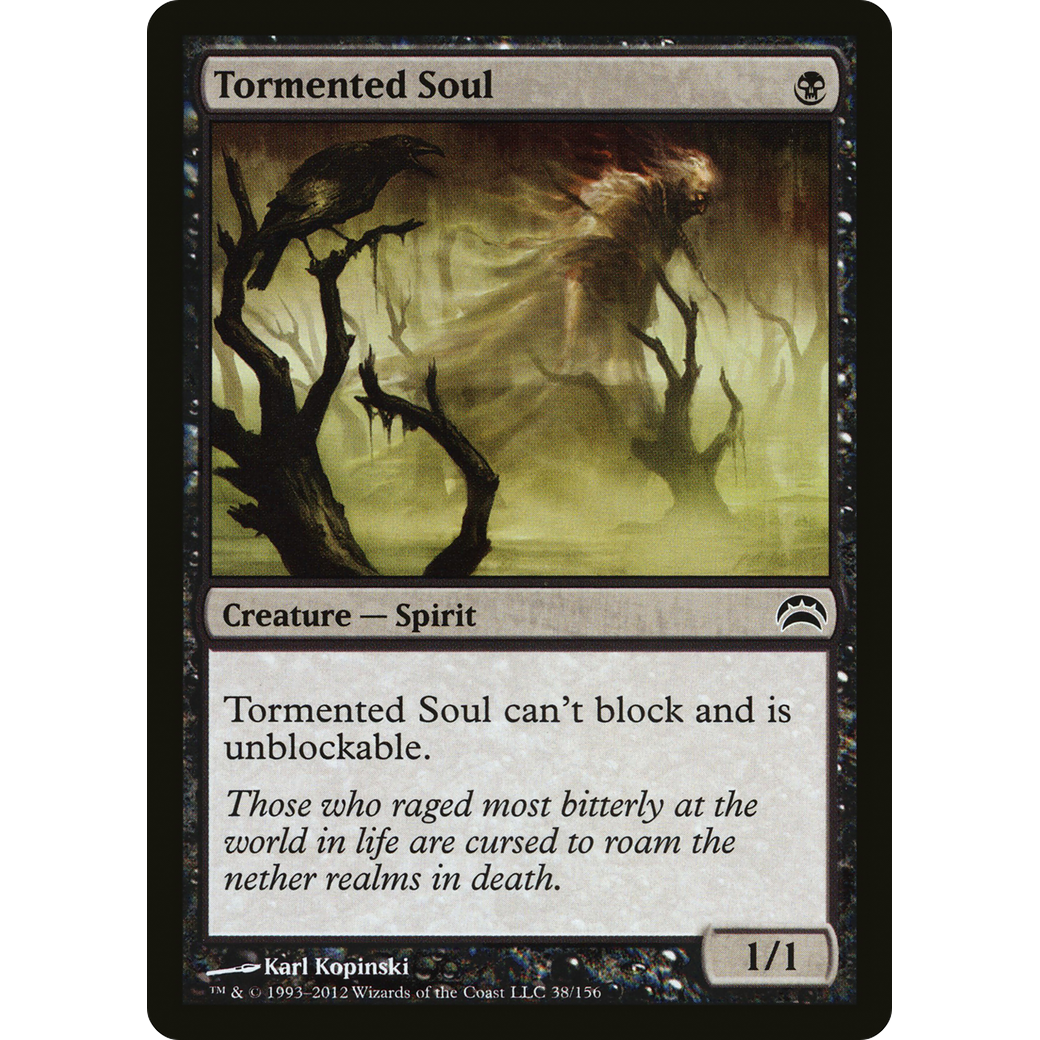 Tormented Soul (PC2-038) - Planechase 2012