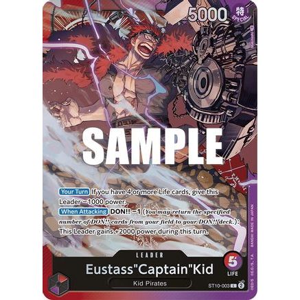 Eustass"Captain"Kid (003) (ST10-003) - Ultra Deck: The Three Captains Foil