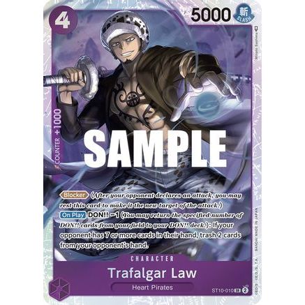 Trafalgar Law (010) (ST10-010) - Ultra Deck: The Three Captains Foil