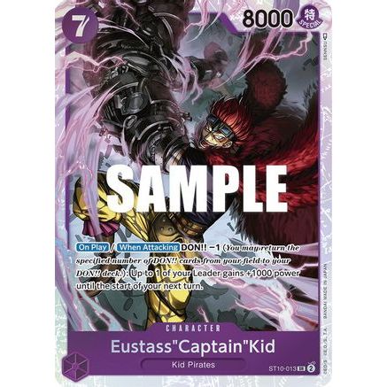 Eustass"Captain"Kid (013) (ST10-013) - Ultra Deck: The Three Captains Foil