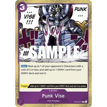Punk Vise (ST10-017) - Ultra Deck: The Three Captains Foil
