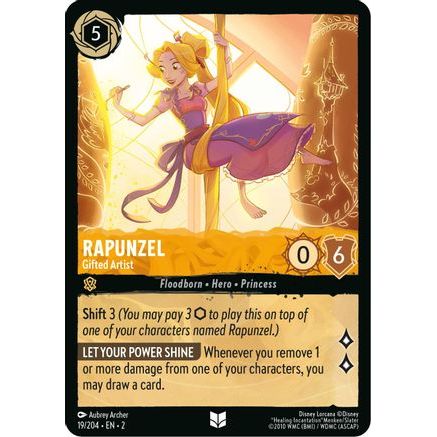 Rapunzel - Gifted Artist (19/204) - Rise of the Floodborn Cold Foil