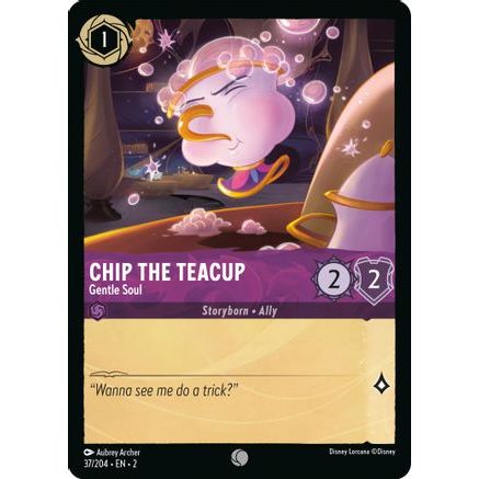 Chip the Teacup - Gentle Soul (37/204) - Rise of the Floodborn Cold Foil