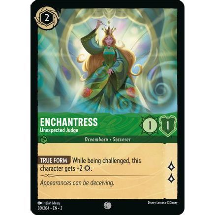 Enchantress - Unexpected Judge (80/204) - Rise of the Floodborn Cold Foil