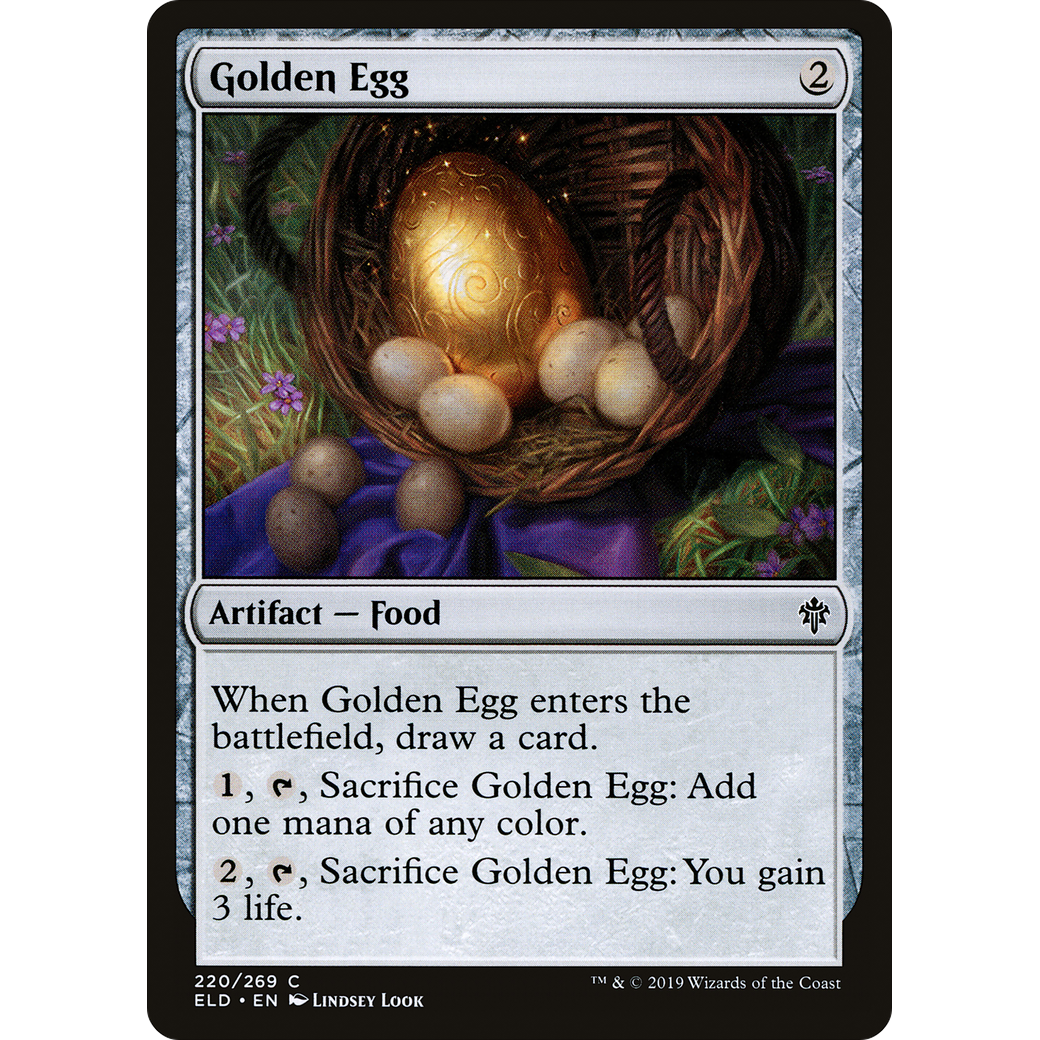 Golden Egg (ELD-220) - Throne of Eldraine Foil