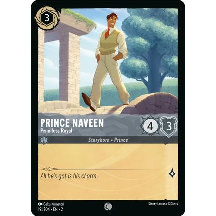 Prince Naveen - Penniless Royal (191/204) - Rise of the Floodborn Cold Foil