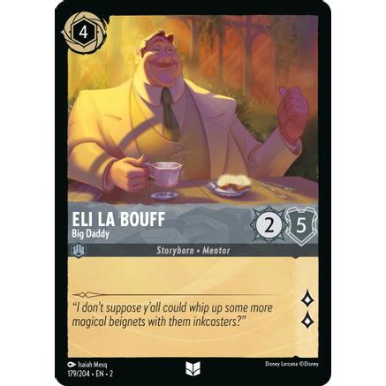 Eli La Bouff - Big Daddy (179/204) - Rise of the Floodborn Cold Foil