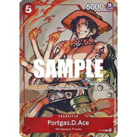 Portgas.D.Ace (CS 2023 Event Pack) (P-028) - One Piece Promotion Cards Foil