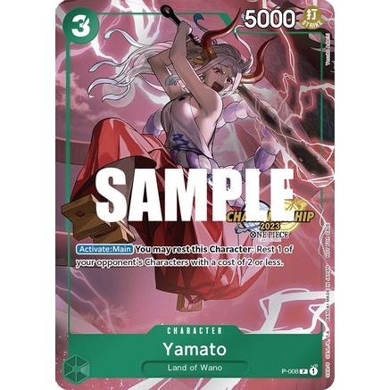 Yamato (CS 2023 Celebration Pack) (P-008) - One Piece Promotion Cards Foil