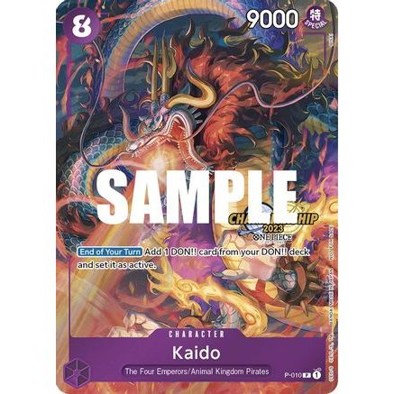 Kaido (CS 2023 Celebration Pack) (P-010) - One Piece Promotion Cards Foil