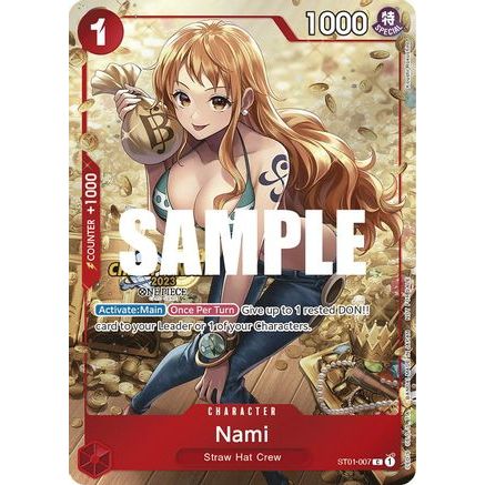 Nami (CS 2023 Celebration Pack) (ST01-007) - One Piece Promotion Cards Foil