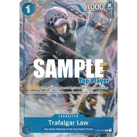 Trafalgar Law (CS 2023 Top Players Pack) (ST03-008) - One Piece Promotion Cards Foil