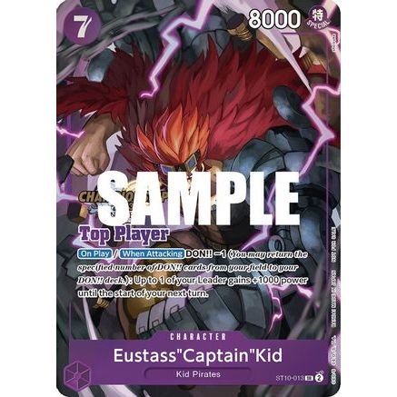 Eustass"Captain"Kid (CS 2023 Top Players Pack) (ST10-013) - One Piece Promotion Cards Foil